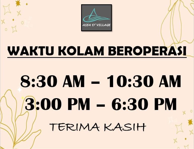 Asfa D Village - Resort - Homestay - Family Room Kemasik Buitenkant foto